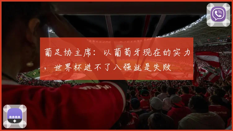 葡足协主席：以葡萄牙现在的实力，世界杯进不了八强就是失败